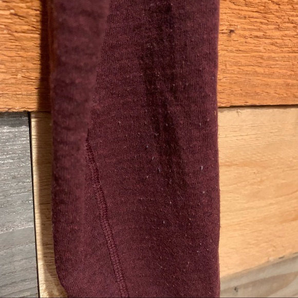 Patagonia Capilene® Midweight Crew Base Layer Long Sleeve Maroon Size S - Picture 8 of 13